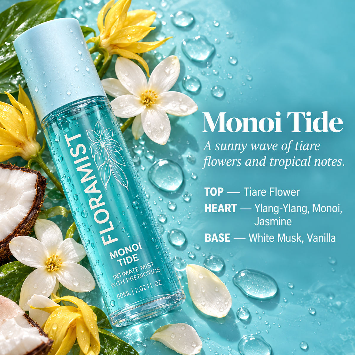FLORAMIST™ Prebiotic Anti-Odor Intimate Comfort Mist