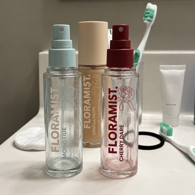 Customer photo review of Floramist | Prebiotic Anti-Odor Intimate Comfort Mist